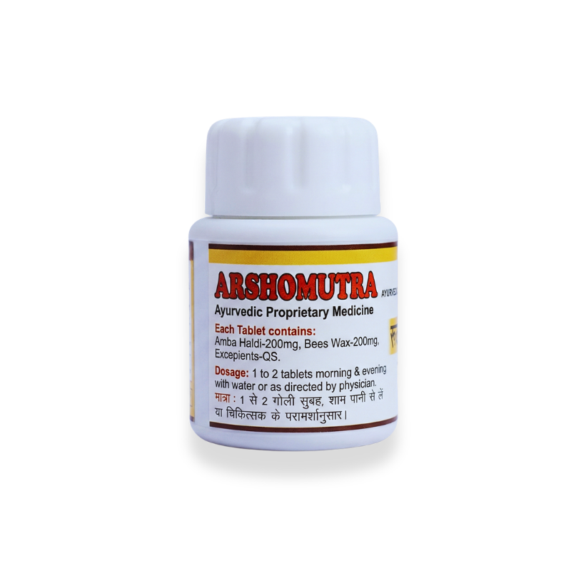 Arshomutra Tablets – Ayurvedic Support for Piles