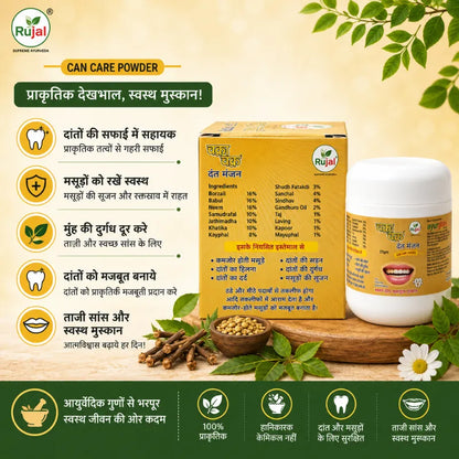 Chaka Chak Dant Manjan – Ayurvedic Tooth Powder