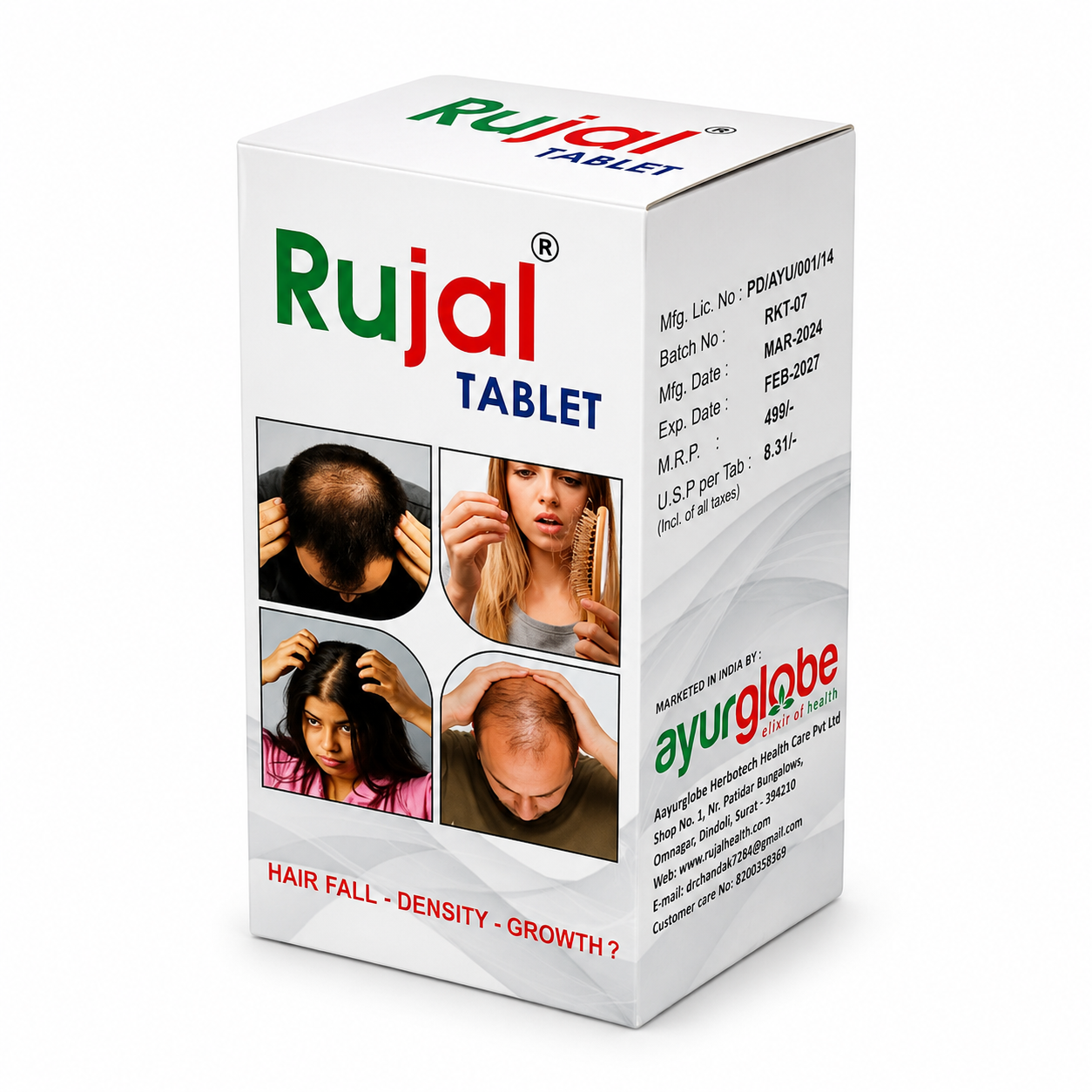 Rujal Tablet (Hair Fall Control)