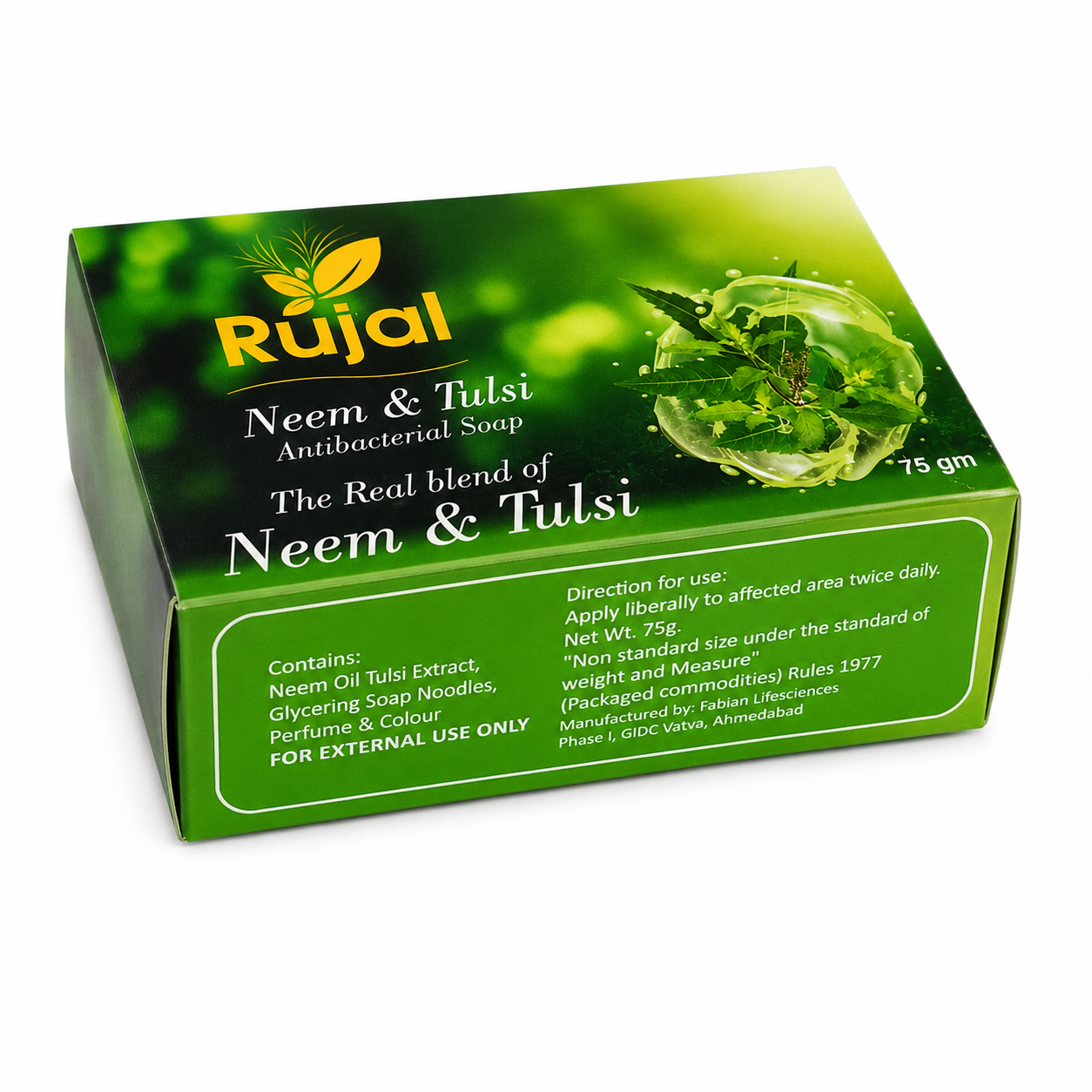 Neem & Tulsi Antibacterial Soap