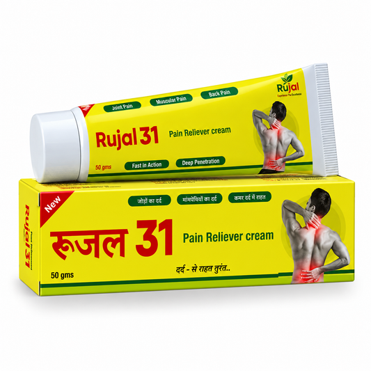 Rujal 31 – Pain Reliever Cream - Pack of 3