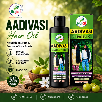 Rujal Aadivasi Hair Oil – 500 ml