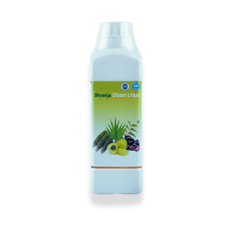 Shreeja Dibom Liquid – Ayurvedic Diabetes Support Tonic